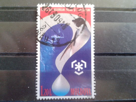 Молдова 2009 Защита полюсов, пингвин