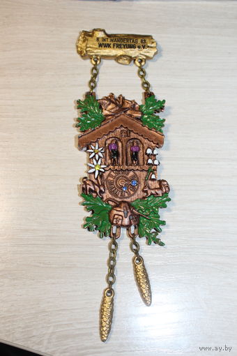 Большой, тяжёлый, памятный знак, 1983 года, Германия.