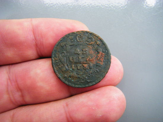 Деньга 1731г. КРАСИВАЯ!!!