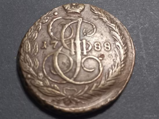 5 копеек 1788 года. ЕМ.
