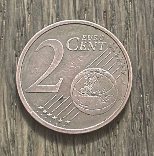 Германия 2 Цента 2002г.J