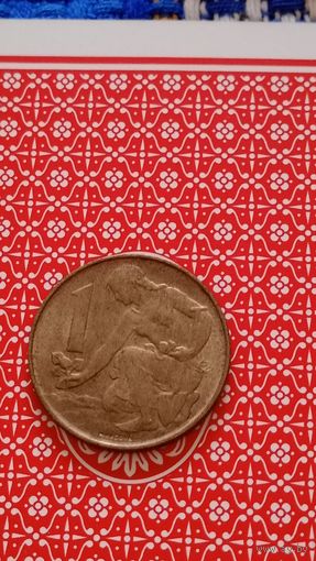 Чехословакия 1 крона 1992