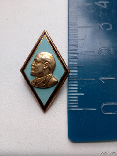 Знак ромб Ленин УМЛ
