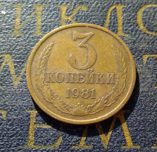 3 копейки 1981 СССР #13