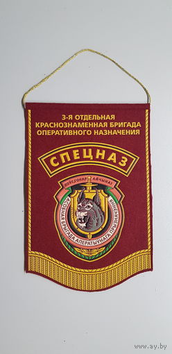 Вымпел 3-я отдельная Краснознаменная бригада оперативного назначения ВВ МВД Беларусь