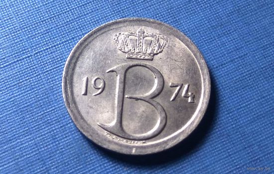 25 сантимов 1974 BELGIE. Бельгия.