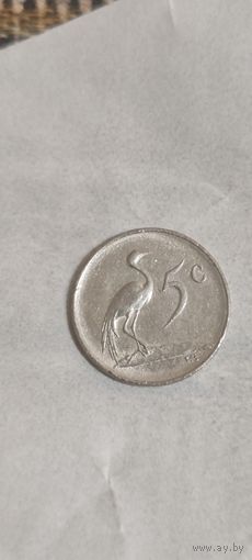 Африка 5 цент 1977