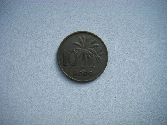 Нигерия  10 кобо 1973г.