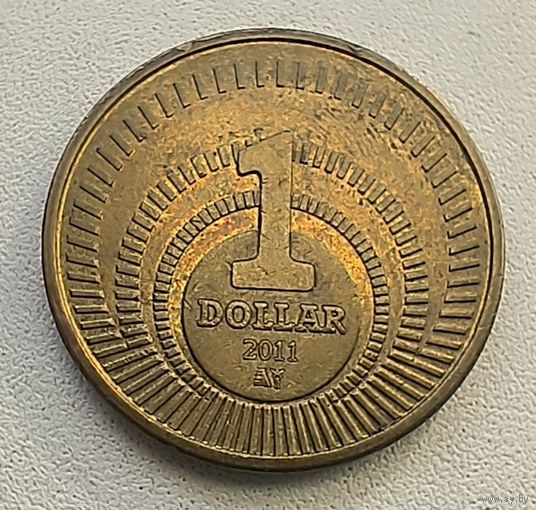 Карибские Нидерланды 1 доллар, 2011 Введение Доллара США   3-11-12