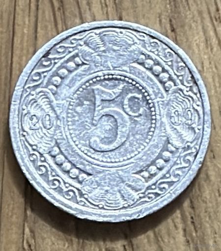Нидерландские Антильские острова 5 Центов 2009г.