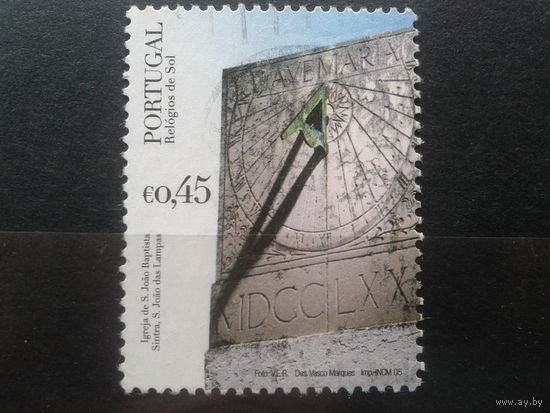 Португалия, 2005. Настенные солнечные часы