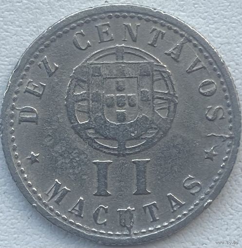 Ангола 2 макута (10 сентаво) 1927 г.