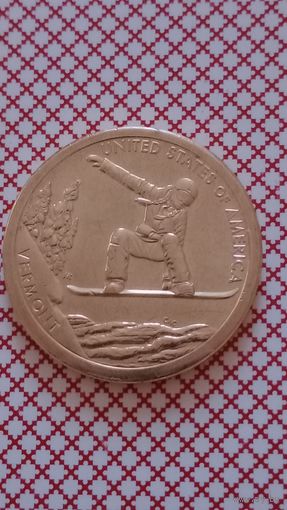 США 1 доллар инновации 2022 Р катание на сноуборде