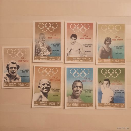 ОАЭ. Шарджа. Олимпийские чемпионы