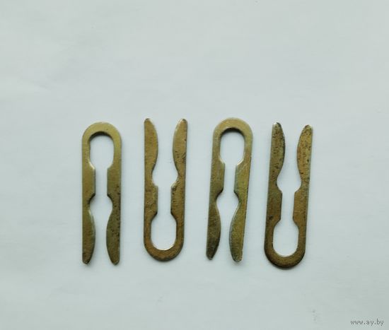 Крокодильчики (зажимы) для плаща ОЗК. Комплект.