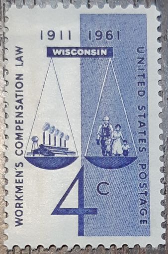 1961 год Компенсация работникам  США
