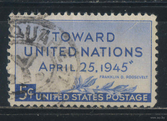 США 1945 Конференция ООН в Сан-Франциско #531