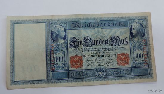100 марок 1910 г. Германия