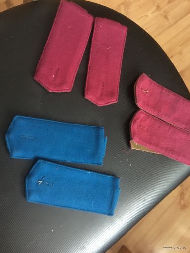 3 пары байковых советских погон -цена  за 1пару.
