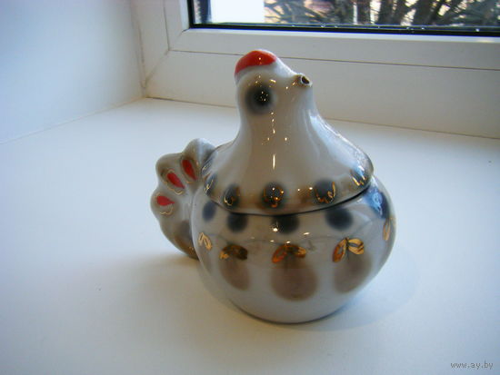 Солонка с Перечницей из СССР. КУРОЧКА.