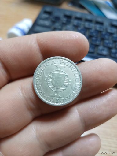 10 эскудо 1960 Мозамбик