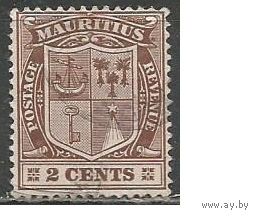 Маврикий. Новый Национальный герб. 1910г. Mi#132.