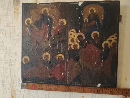 Старинная большая икона