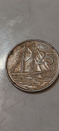 Каймановы острова 25 цент 1999
