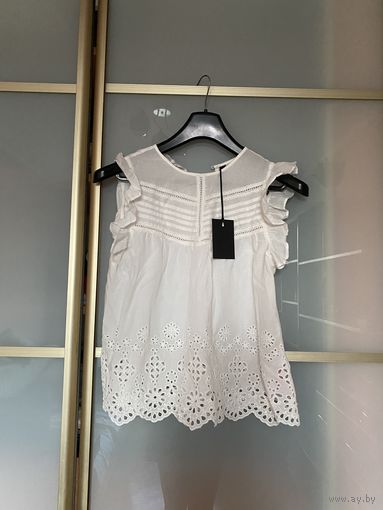 Новый топ с оборками и кружевом Y.A.S, S-M, Дания