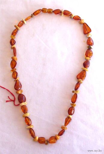 Бусы янтарные Натуральный янтарь Калининград арт.151202(4-8)