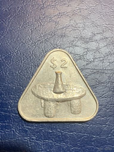 Острова Кука 2 доллара 2003 г