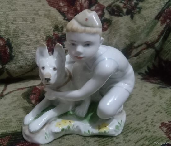 С РУБЛЯ! Юный пограничник, ЛФЗ СССР.