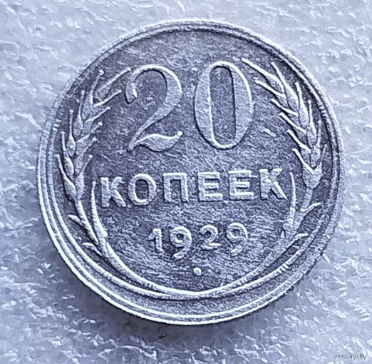 20 копеек 1929  год