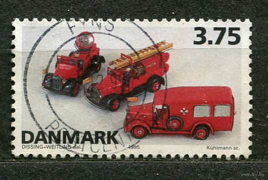 Пожарные машины. Игрушки. Дания. 1995