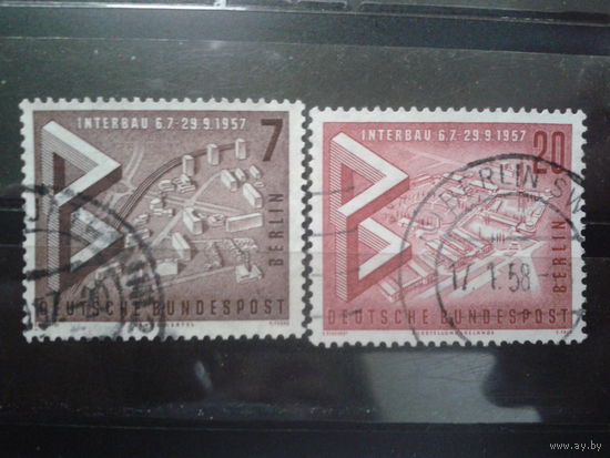 Берлин 1957 Проекты Михель-1,5 евро гаш.