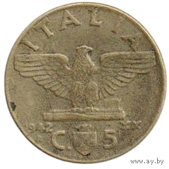 Королевство Италия. 5 чентезимо 1942. ХХ год Фашистской Эры.