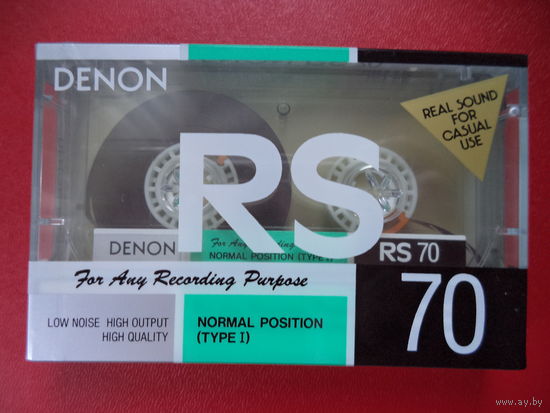 Аудиокассета DENON RS 70  (внутренний рынок Японии)