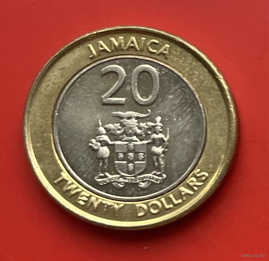 50-10 Ямайка 20 долларов 2001 г.