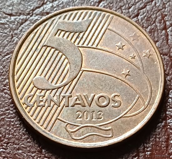 Бразилия 5 сентаво, 2013    ( 1-8-5 )