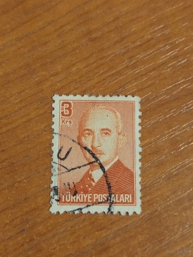 1948 Турция Исмет Иненю 2-й президент (2-3)