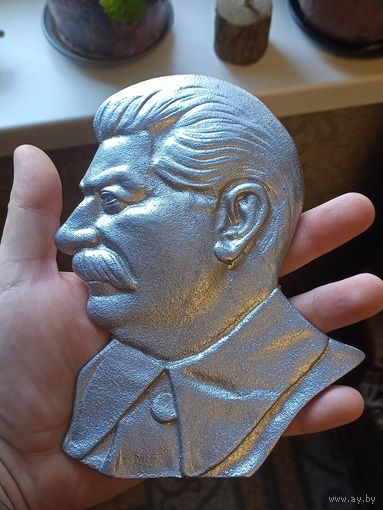 Барельеф Сталин ,, металл СССР