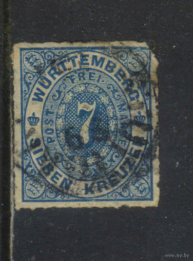 Вюртенберг Кор 1869 Номинал Стандарт #39