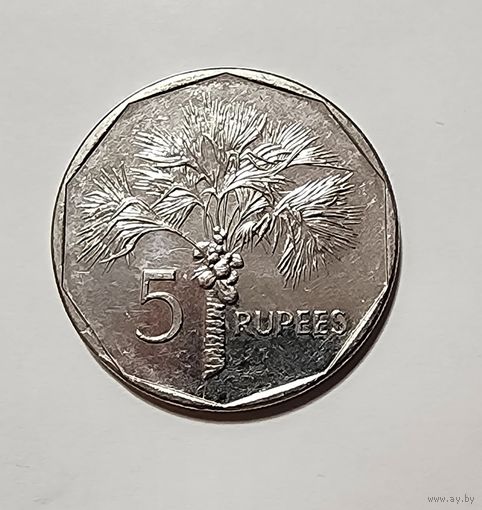 Сейшелы 5 рупий, 2010