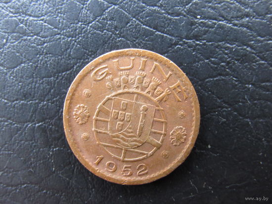 Гвинея Португальская. 50 центаво.1952. С 20 копеек. Распродажа коллекции. Смотрите другие лоты.