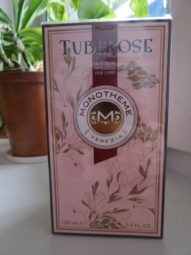 MONOTHEME TUBEROSE. ИТАЛИЯ. ОРИГИНАЛ. 100 МЛ. ЗАПЕЧАТАНА.    #духи