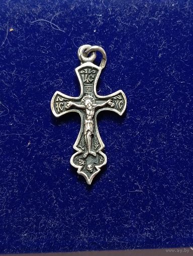 Серебряный крестик , 925 проба .