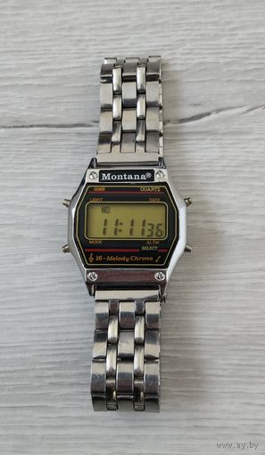 Часы MONTANA. Полностью рабочие.