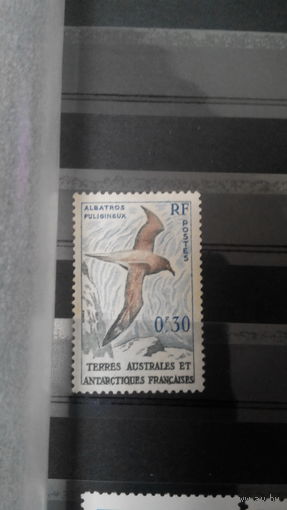 Франция фауна птицы марка 1959 Альбатрос