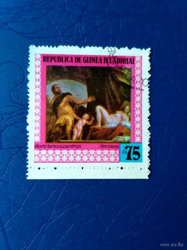 Экваториальная Гвинея. Веронезе. Живопись. Из серии. 1978 (5)