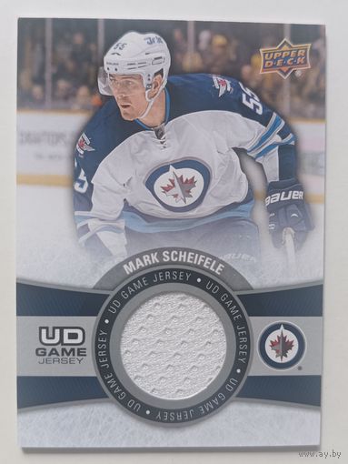 Хоккейная карточка НХЛ джерси Mark Scheifele (Виннипег)